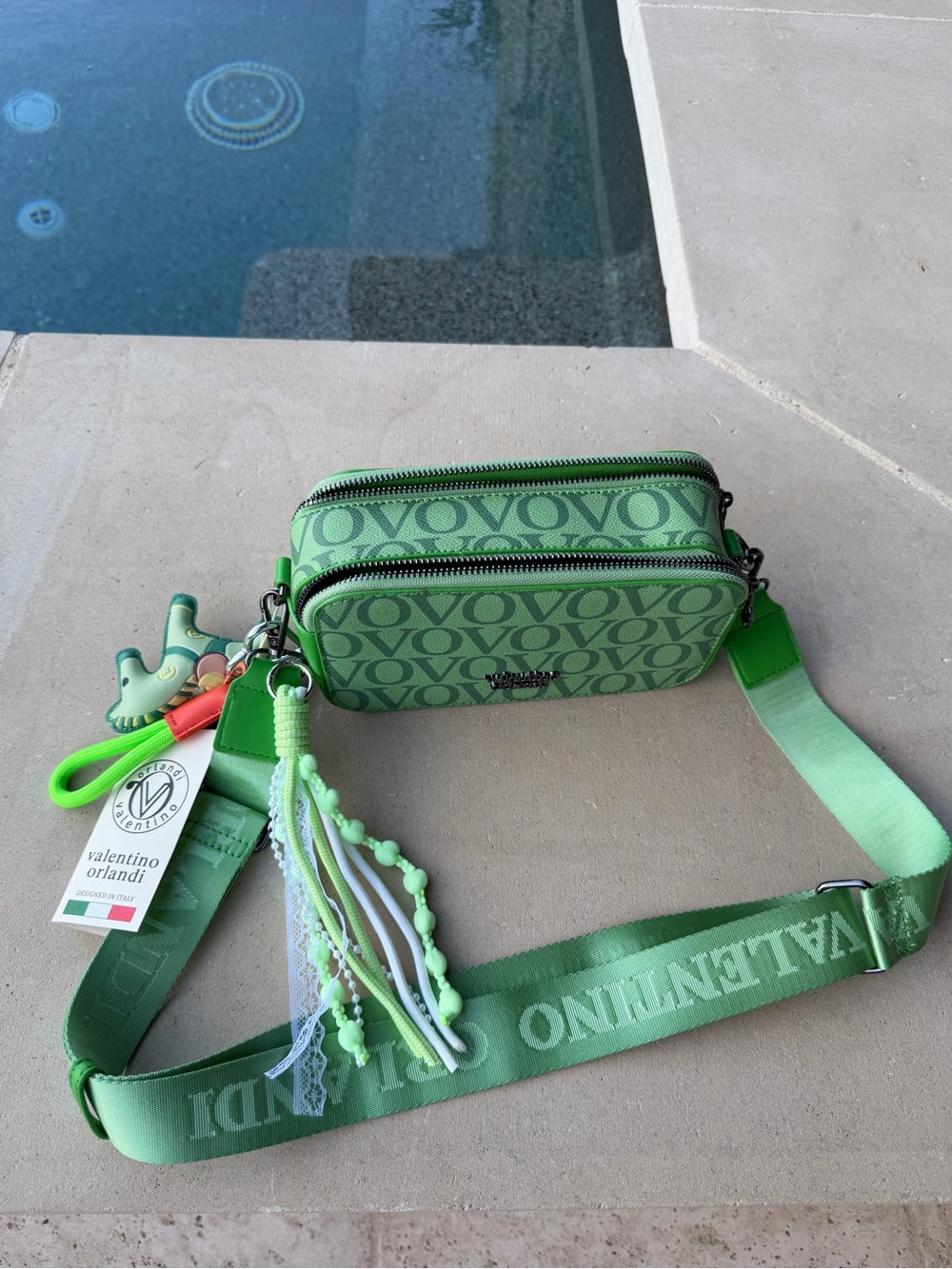 Valentino Orlandi Shoulder Bag with Horse Charm